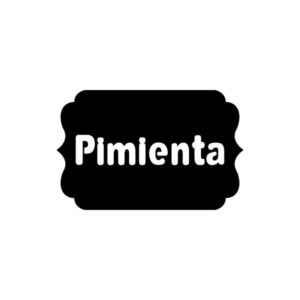 Vinilos serie E - Especias y varios 3,5x5 cm. - Pimienta