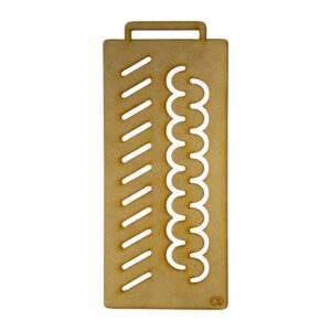 Plantilla grafomotricidad 13x30cm MDF 3mm - Modelo N° 6