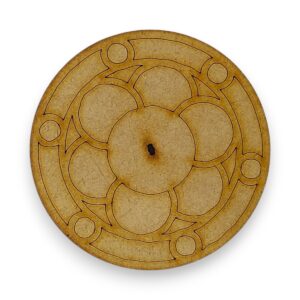 Porta sahumerios MDF 5mm. - Mandala