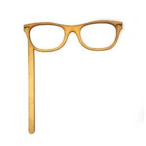 Prop para fotos MDF 3mm - N° 1 Lentes