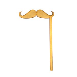 Prop para fotos MDF 3mm - Nº 5 Bigote