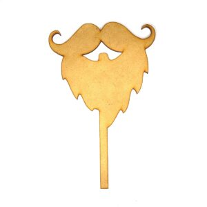 Prop para fotos MDF 3mm - Nº 6 Bigote y barba