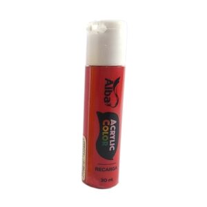 Recarga marcador Alba Acrylic Color 30 ml. Rojo