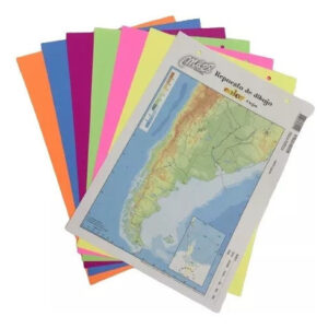 Repuesto hojas colores mil28 tipo Canson N5 x6hs