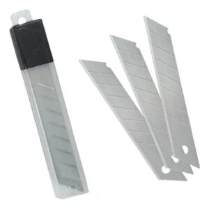 Repuesto hoja cortante cutter Ezco 9mm x10u
