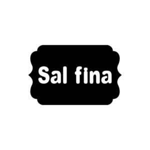 Vinilos serie E - Especias y varios 3,5x5 cm. - Sal fina