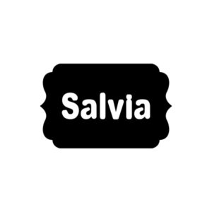 Vinilos serie E - Especias y varios 3,5x5 cm. - Salvia