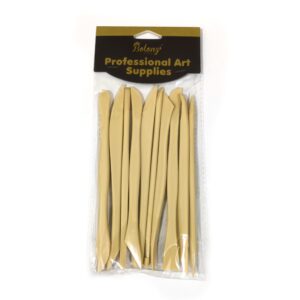 Set de estecas x10 u. plastico marron