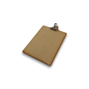 Tabla porta block sujeta papeles 10x15cm MDF 3mm