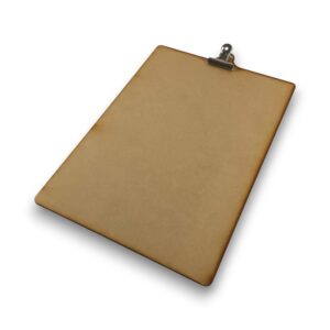 Tabla porta block sujeta papeles 21x30cm MDF 3mm