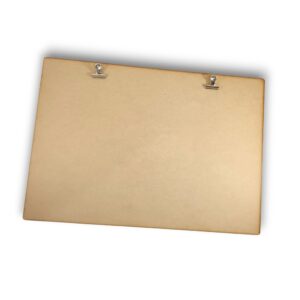Tabla porta block sujeta papeles 35x50cm MDF 3mm
