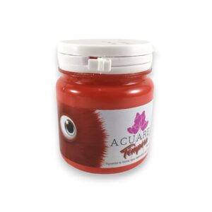 Tempera Acuarel x250gr colores tradicionales - Rojo