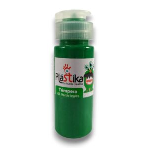 Tempera escolar Plastika 60ml. - Verde ingles