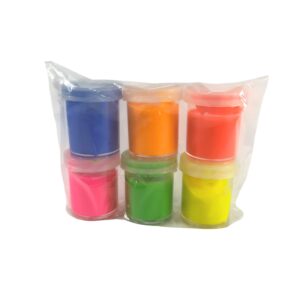 Temperas premium fluo surtidas x6 potes 20ml.