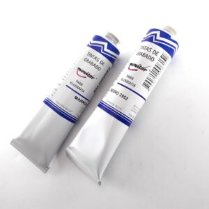 Tinta para grabado xilografia Monitor x60 ml. - Blanco transparente