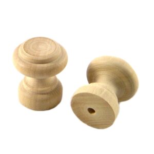 Tirador de madera campestre chico x 10 u.