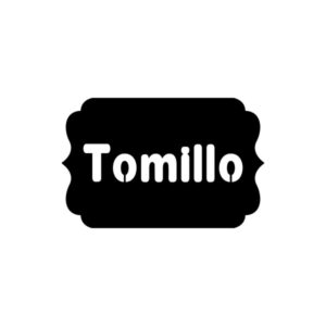 Vinilos serie E - Especias y varios 3,5x5 cm. - Tomillo