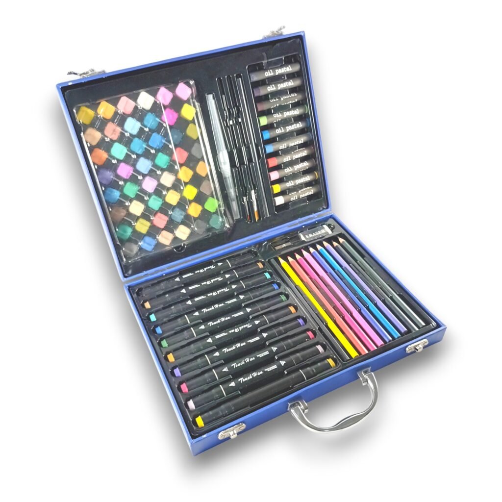Valija set de arte infantil x85 piezas