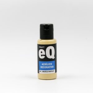 Acrilico decorativo EQarte x 50 cc. - Tradicional - Amarillo de Napoles