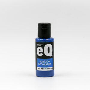 Acrilico decorativo EQarte x 50 cc. - Tradicional - Azul de cobalto (imitacion)