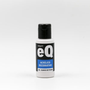 Acrilico decorativo EQarte x 50 cc. - Tradicional - Blanco de titanio