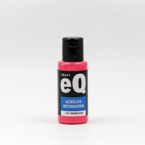 Acrilico decorativo EQarte x 50 cc. - Fluo - Fucsia