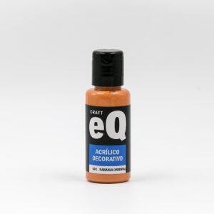 Acrilico decorativo EQarte x 50 cc. - Tradicional - Naranja oriental