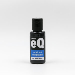 Acrilico decorativo EQarte x 50 cc. - Tradicional - Negro marfil