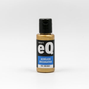 Acrilico decorativo EQarte x 50 cc. - Perlado - Oro rico