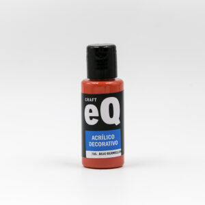 Acrilico decorativo EQarte x 50 cc. - Tradicional - Rojo bermellon