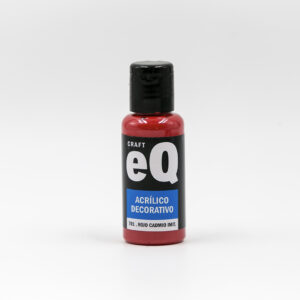 Acrilico decorativo EQarte x 50 cc. - Tradicional - Rojo de cadmio (imitacion)