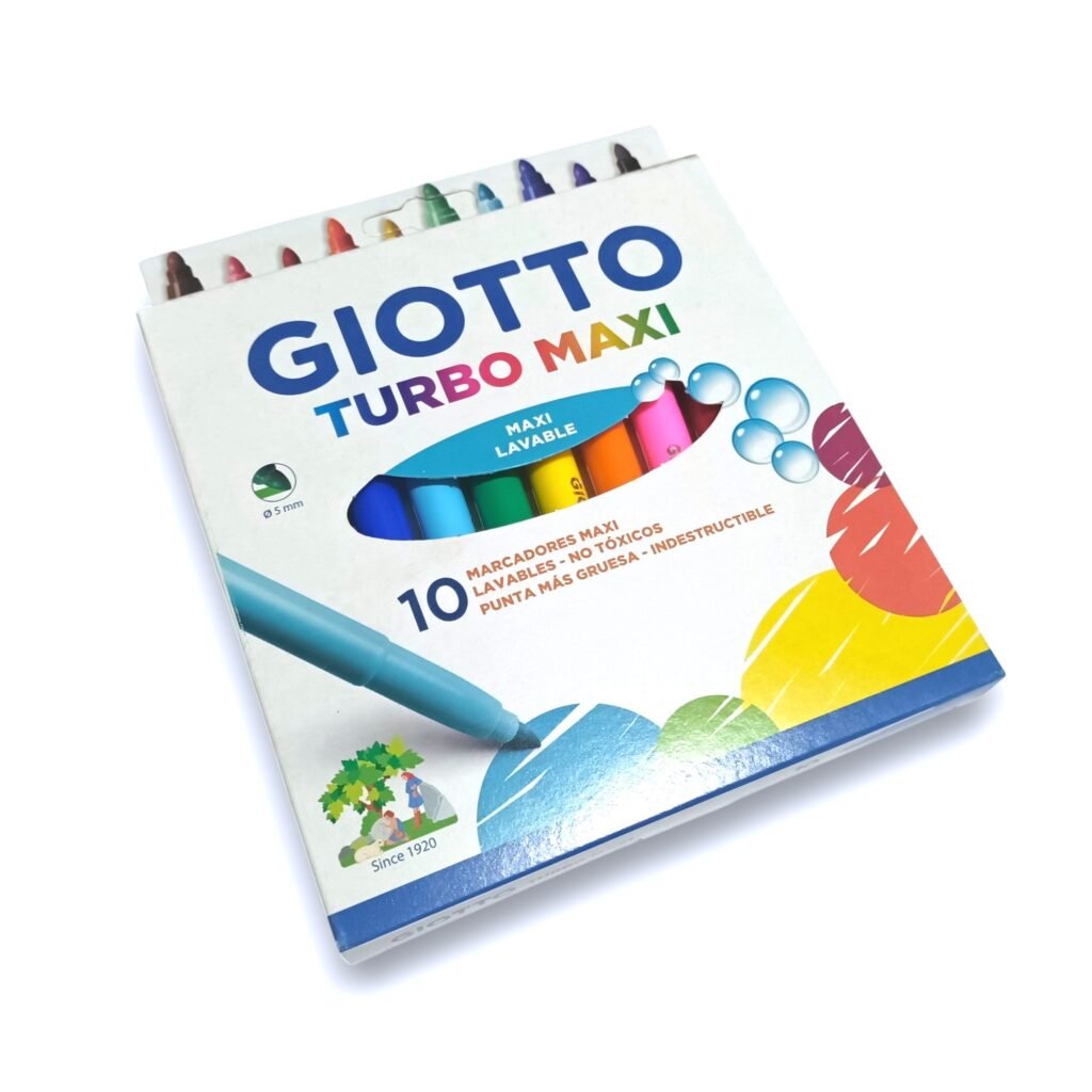 Marcadores Giotto Turbo Maxi x10 colores