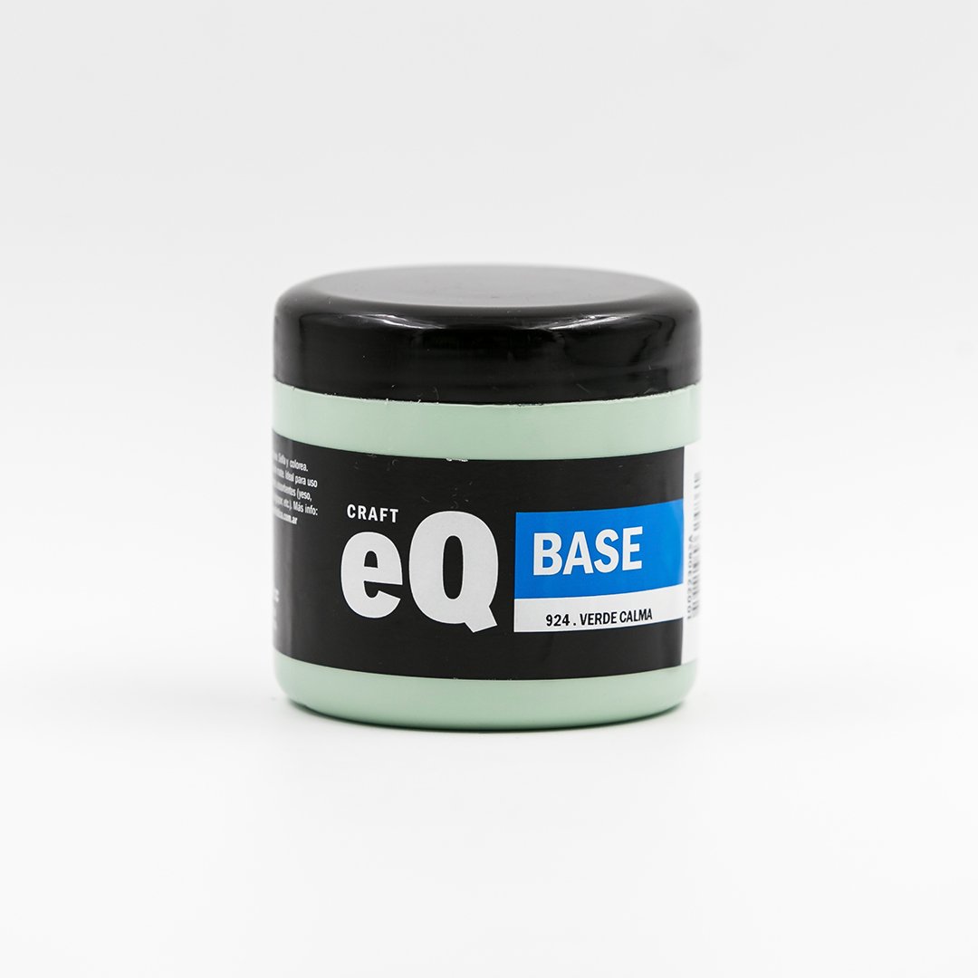 Base acrilica EQarte 200ml. - Verde calma