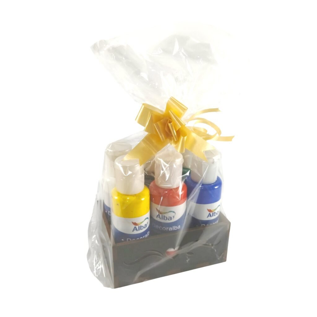 Kit acrilicos bandeja de regalo x6 u. 50ml. - Alba