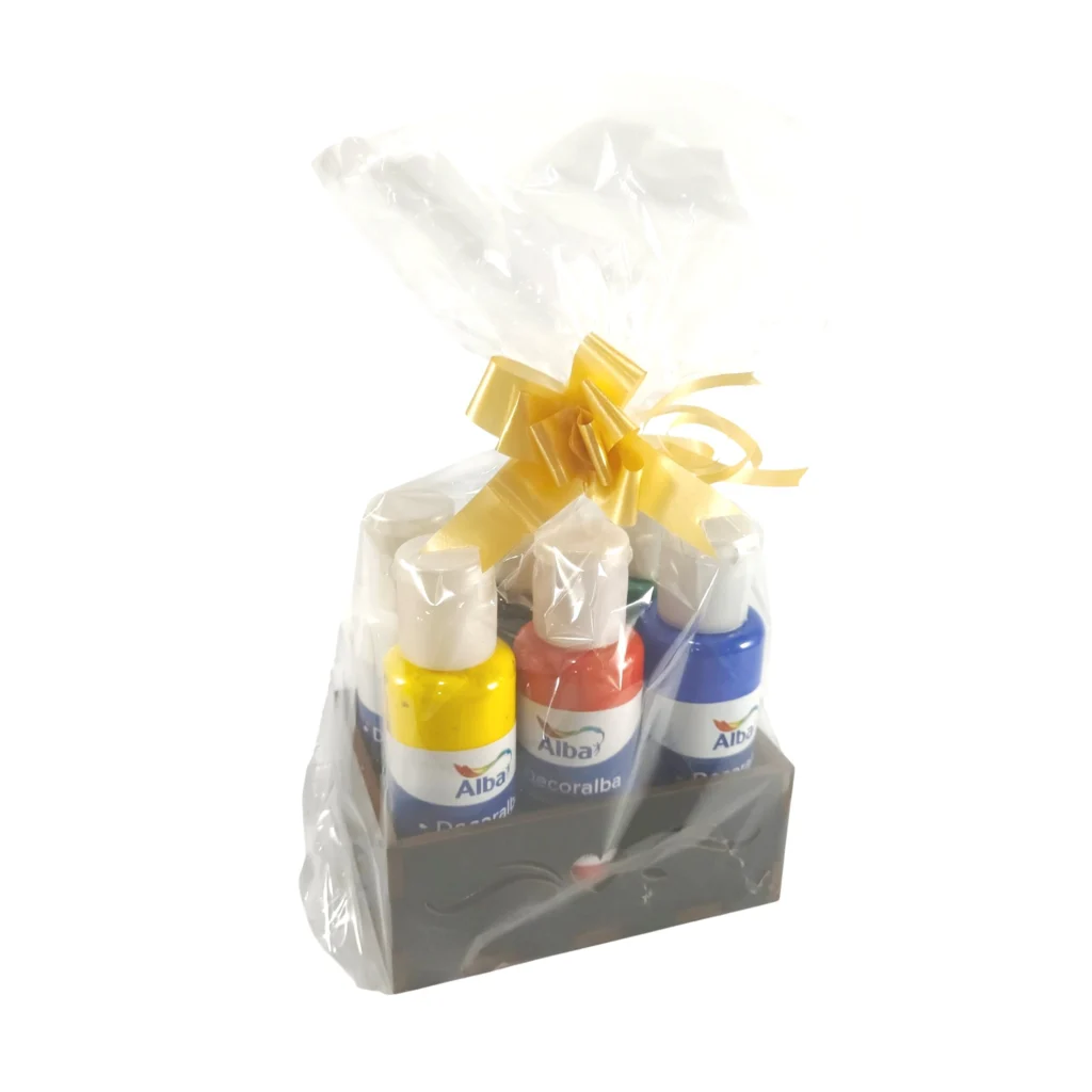 Kit acrilicos bandeja de regalo x6 u. 50ml. - Alba