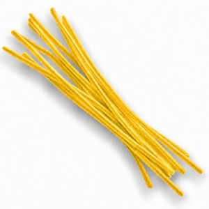 Limpia pipas x10 u. colores comunes 30cm. - Amarillo oro