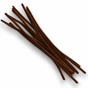 Limpia pipas x10 u. colores comunes 30cm. - Marron