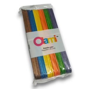 Palitos de helado bajalengua grande colores x30u