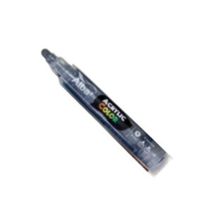 Marcador Alba Acrylic Color M 4 mm. Metalizado plata