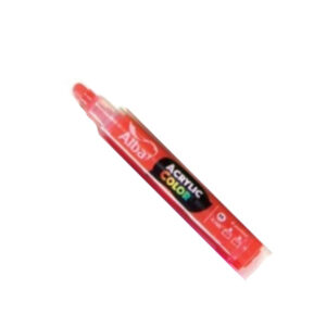 Marcador Alba Acrylic Color M 4 mm. Rojo