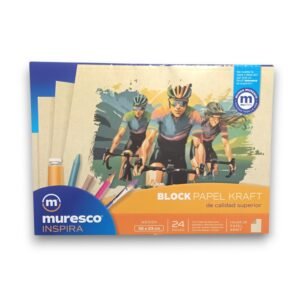 Block de papel madera kraft N5 x30h Muresco