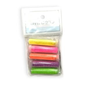 Gibre glitter tubo 5 cc. Surtido fluor x5u