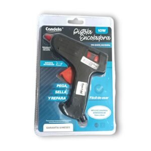 Pistola encoladora Candela 10W barra fina