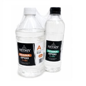 Resina epoxi cristal Sitmy 2 componentes 1500 gr.