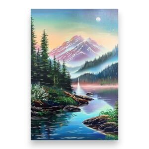 Kit pintura diamante 5d diamond painting 30x40cm 1u mod 7