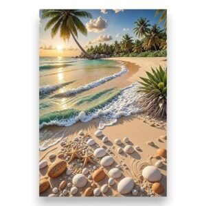 Kit pintura diamante 5d diamond painting 30x40cm 1u mod 88