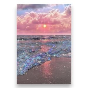 Kit pintura diamante 5d diamond painting 30x40cm 1u mod 91