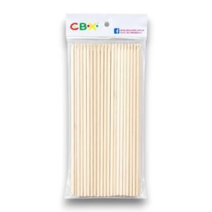 Palitos brochette CBX cortos 15cm x90u